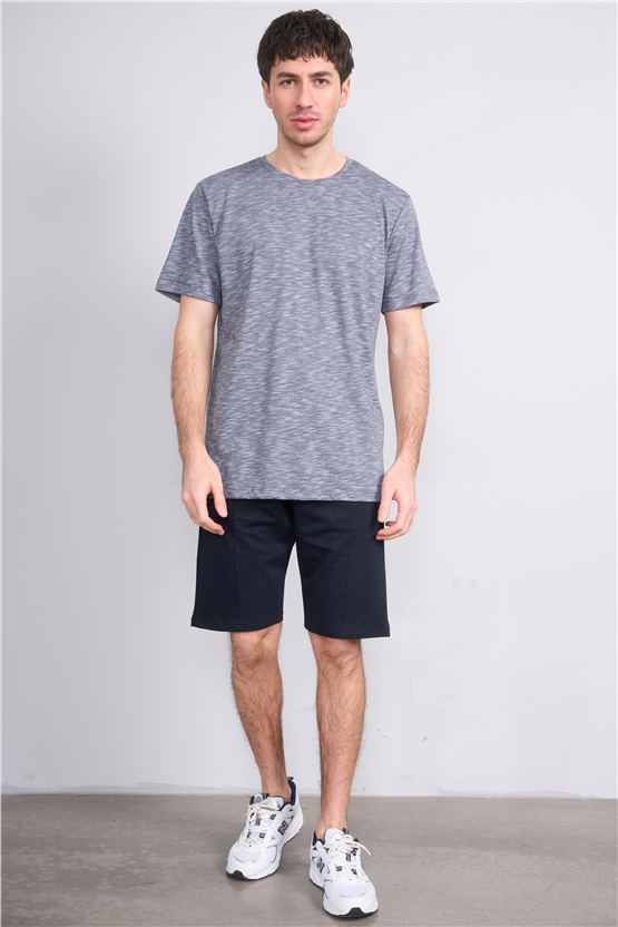 C.K Y26 1455 Mnt Lacivert Erkek Licrasız 2 İplik Short