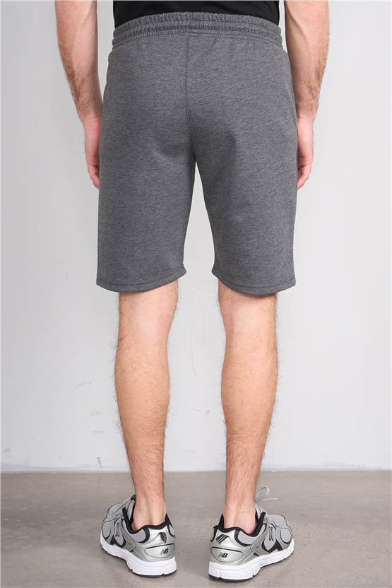C.K Y26 1460 Mnt Antrasit Erkek Double Face Short