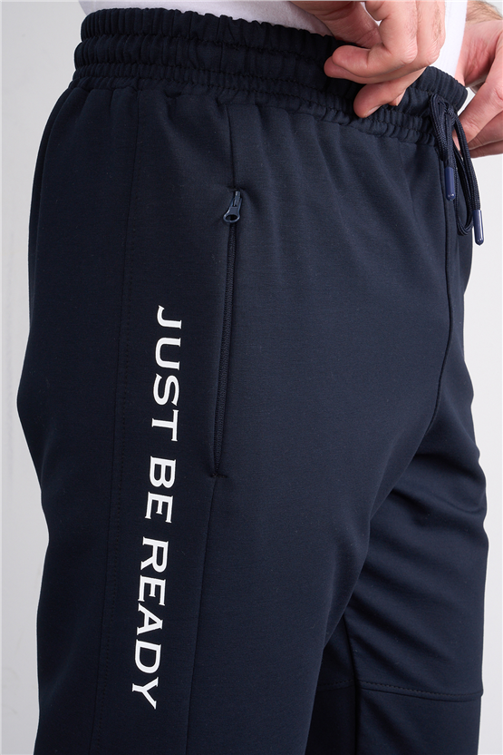 C.K Y26 6000 Mnt Lacivert Erkek Penye 2 İplik Eşofman Alt