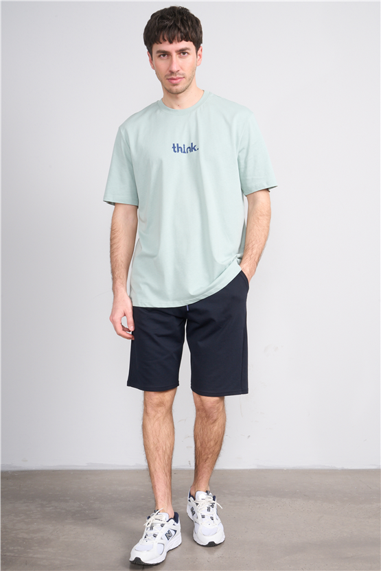 C.K Y26 1456 Mnt Lacivert Erkek Licrasız 2 İplik Short