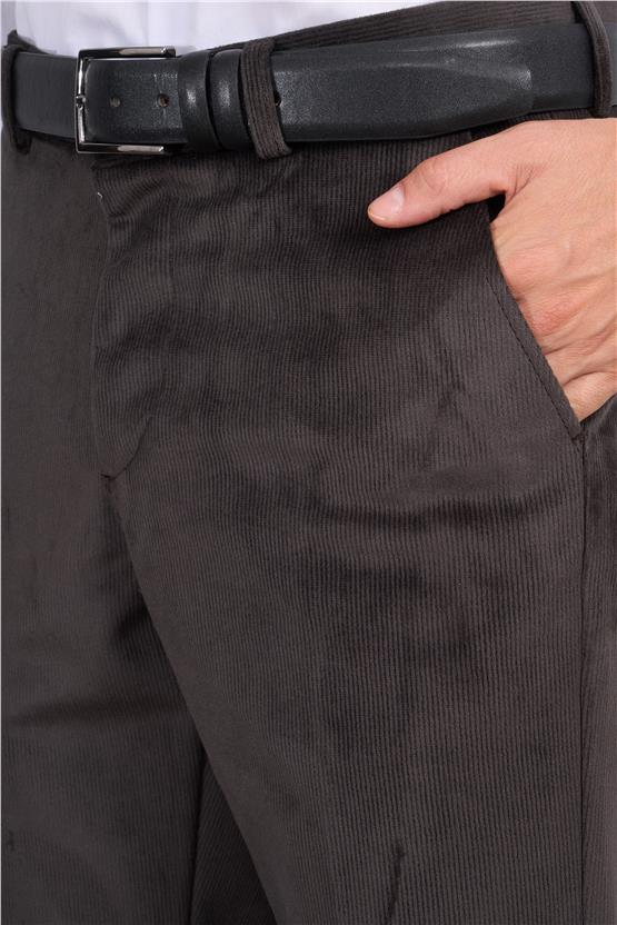 C.K 9246 Mnt Erkek Kadife Pantolon Kahve No 8