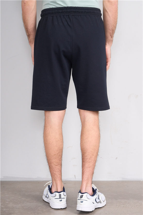 C.K Y26 1456 Mnt Lacivert Erkek Licrasız 2 İplik Short