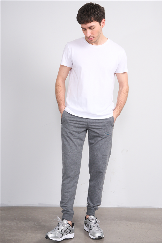 C.K Y26 6000 Mnt Antrasit Erkek Penye 2 İplik Eşofman Alt