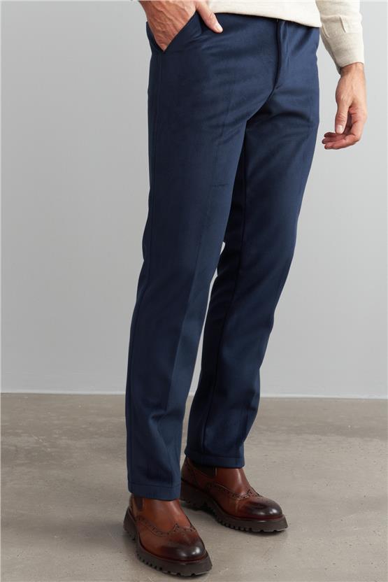 C.K 9247 Mentality Erkek Kadife Yan Cep Pantolon Lacivert