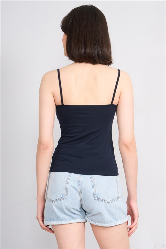 C.K Y26 8516 Fithit Byn Askılı Penye Atlet Laci