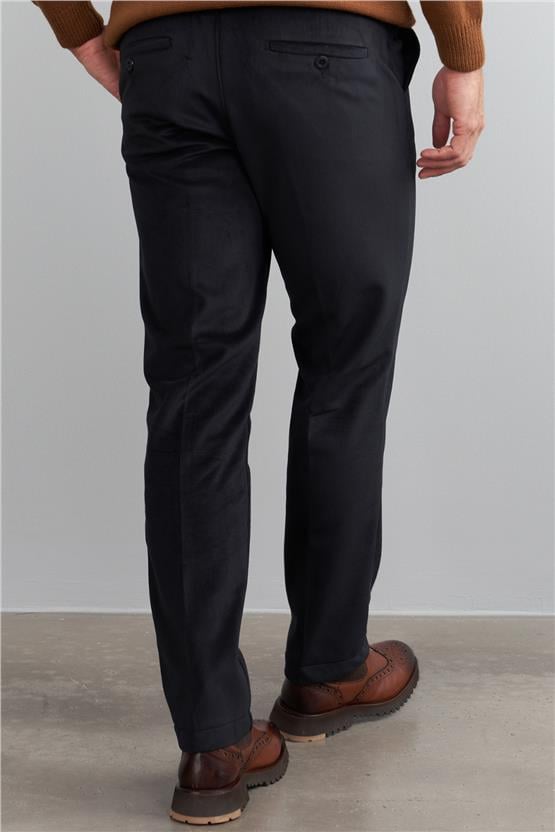 C.K 9247 Mentality Erkek Kadife Yan Cep Pantolon Siyah No:1