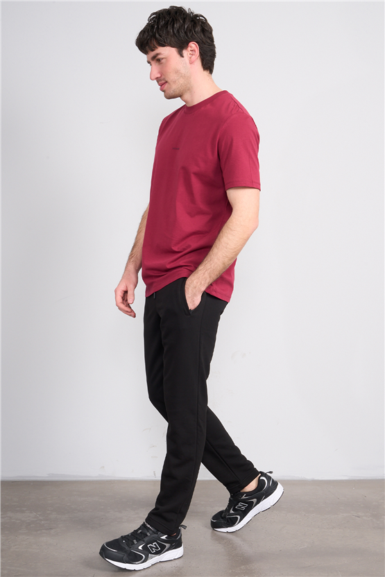 C.K Y26 7006 Mnt Siyah Erkek 3 İp Şardonsuz Eşofman Alt