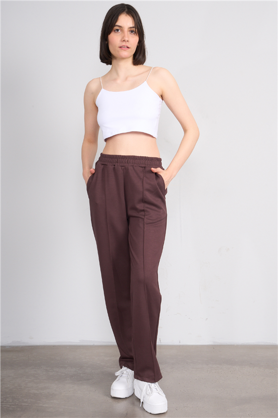 C.K Y26 8453 Fithit Byn Ip Askılı Penye Crop Atlet Beyaz