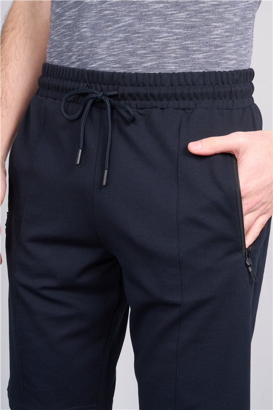 C.K Y26 1455 Mnt Lacivert Erkek Licrasız 2 İplik Short