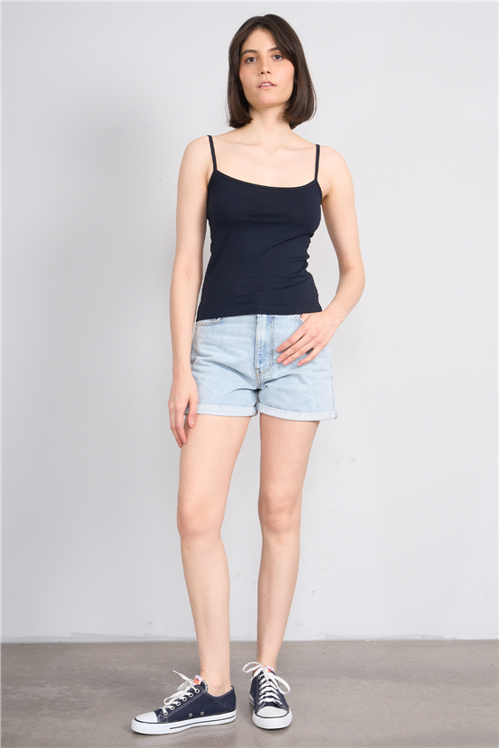 C.K Y26 8516 Fithit Byn Askılı Penye Atlet Laci