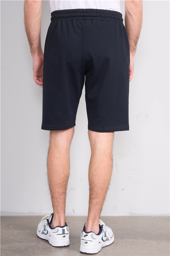 C.K Y26 1457 Mnt Lacivert Erkek Licrasız 2 İplik Short