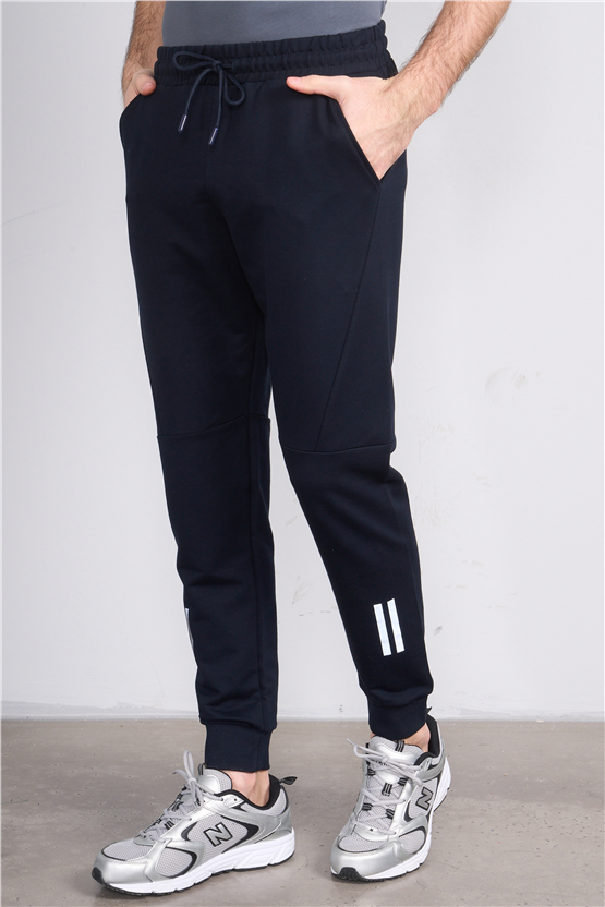 C.K Y26 7105 Mnt Lacivert Erkek Penye 2 İplik Eşofman Alt