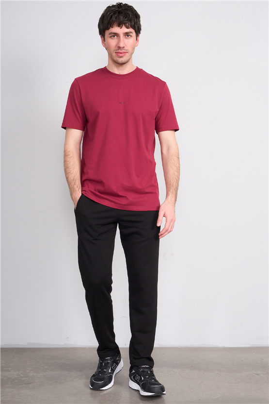 C.K Y26 7006 Mnt Siyah Erkek 3 İp Şardonsuz Eşofman Alt