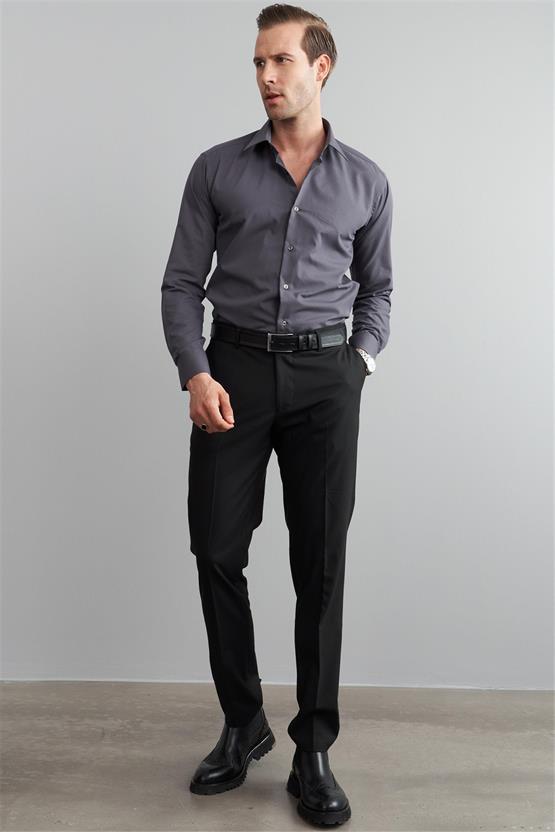 C.K G071 Mnt Erk Uzun Kol Gömlek Füme 4-6