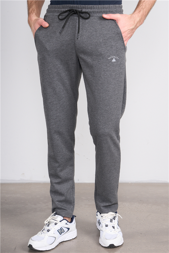 C.K Y26 1469 Mnt Antrasit Erkek Double Face Eşofman Alt