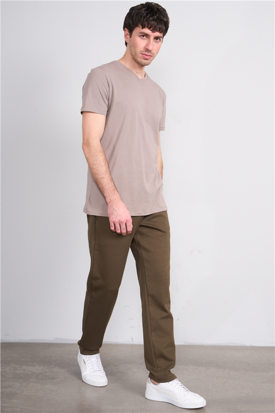 C.K Y26 1469 Mnt Haki Erkek Double Face Eşofman Alt