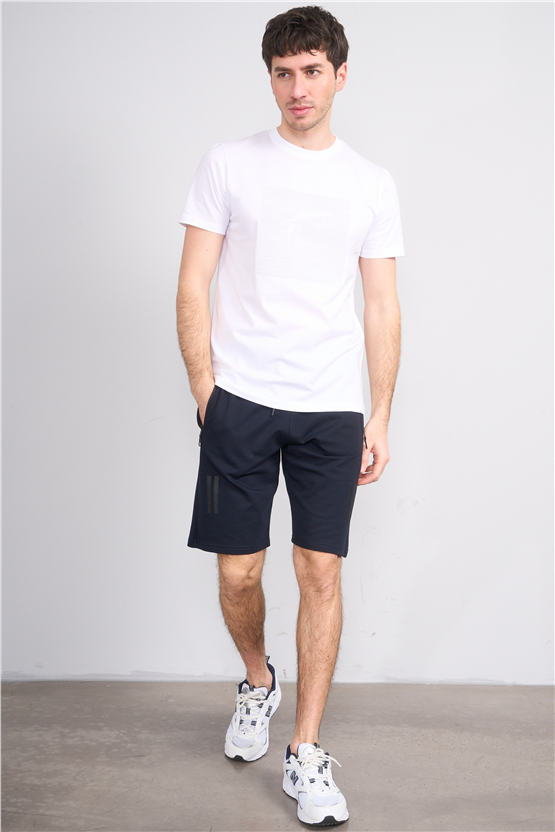 C.K Y26 1457 Mnt Lacivert Erkek Licrasız 2 İplik Short