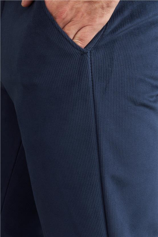 C.K 9247 Mentality Erkek Kadife Yan Cep Pantolon Lacivert