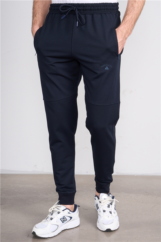 C.K Y26 6000 Mnt Lacivert Erkek Penye 2 İplik Eşofman Alt