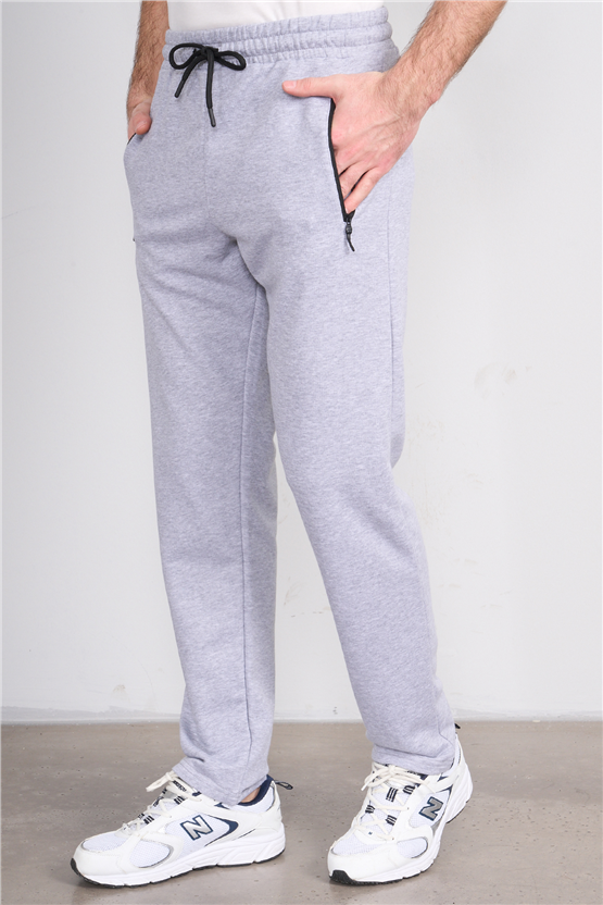 C.K Y26 1453 Mnt Gri Erkek 3 İp Şardonsuz Eşofman Alt