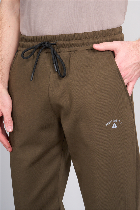 C.K Y26 1469 Mnt Haki Erkek Double Face Eşofman Alt