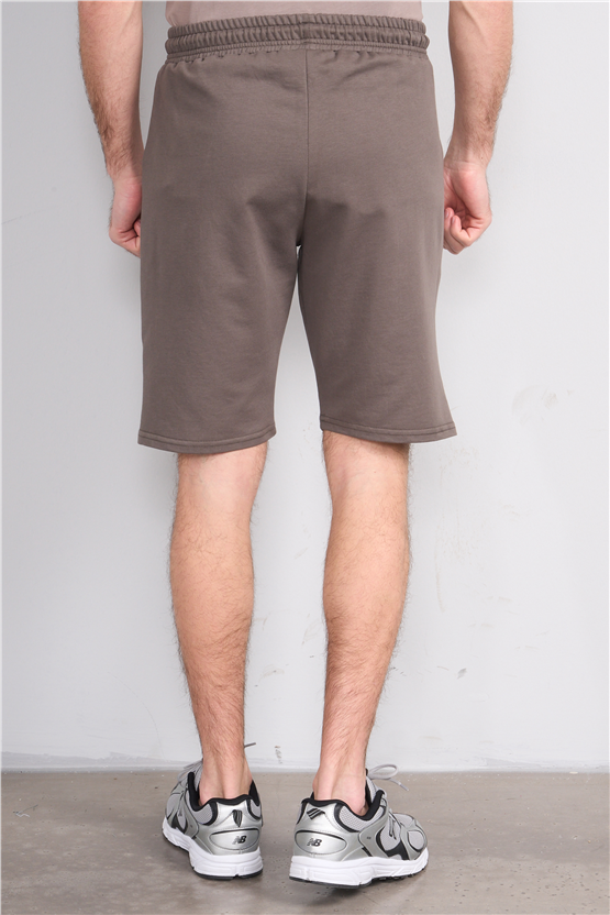 C.K Y26 1456 Mnt Haki Erkek Licrasız 2 İplik Short