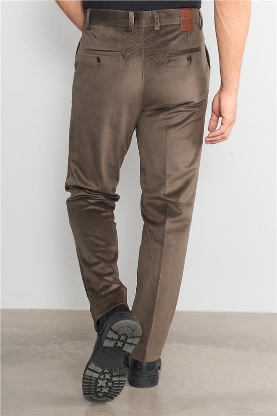 C.K 9246 Mnt Erkek Kadife Pantolon Açık Kahve No 7