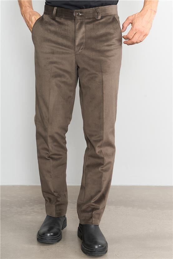 C.K 9246 Mnt Erkek Kadife Pantolon Açık Kahve No 7