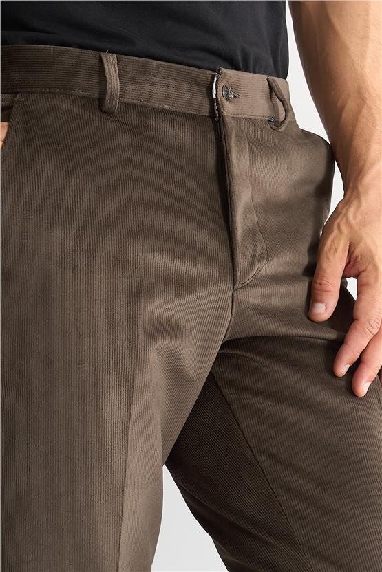 C.K 9246 Mnt Erkek Kadife Pantolon Açık Kahve No 7