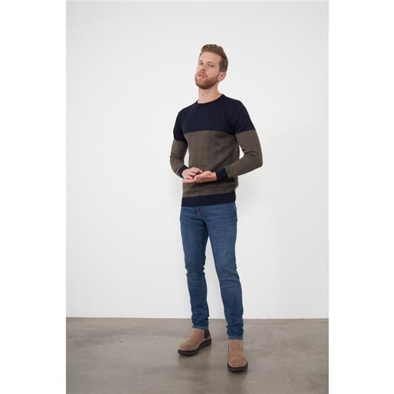 C.K K23 3196 MNT ERK B YAKA Triko Laci