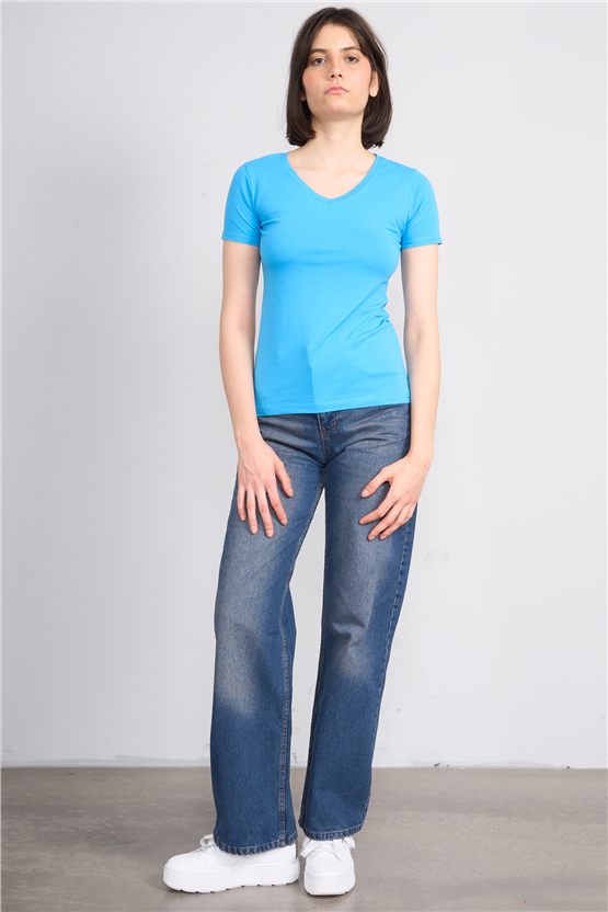 C.K Y26 8036 Pachie Byn V.Yk Basic T-shirt Saks