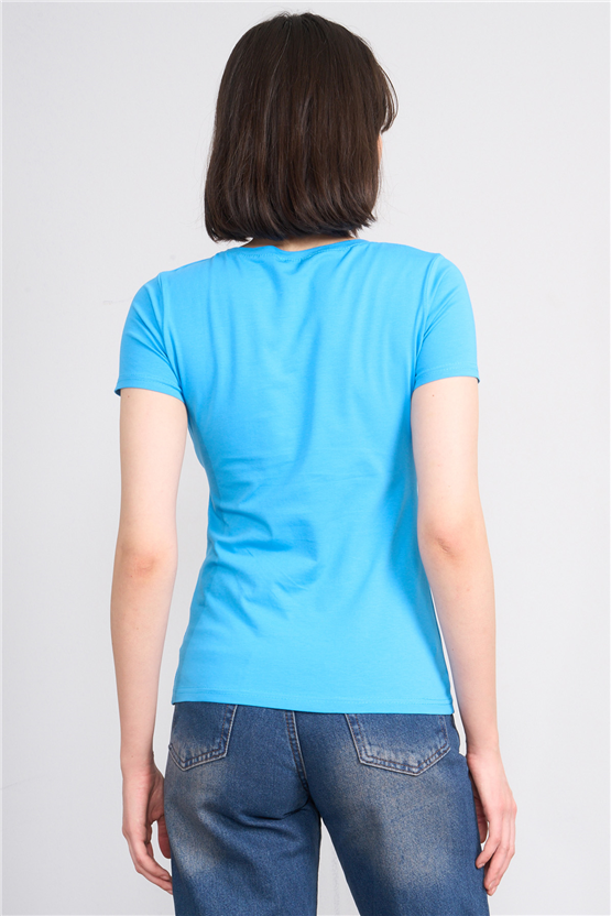 C.K Y26 8036 Pachie Byn V.Yk Basic T-shirt Saks