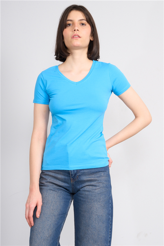 C.K Y26 8036 Pachie Byn V.Yk Basic T-shirt Saks