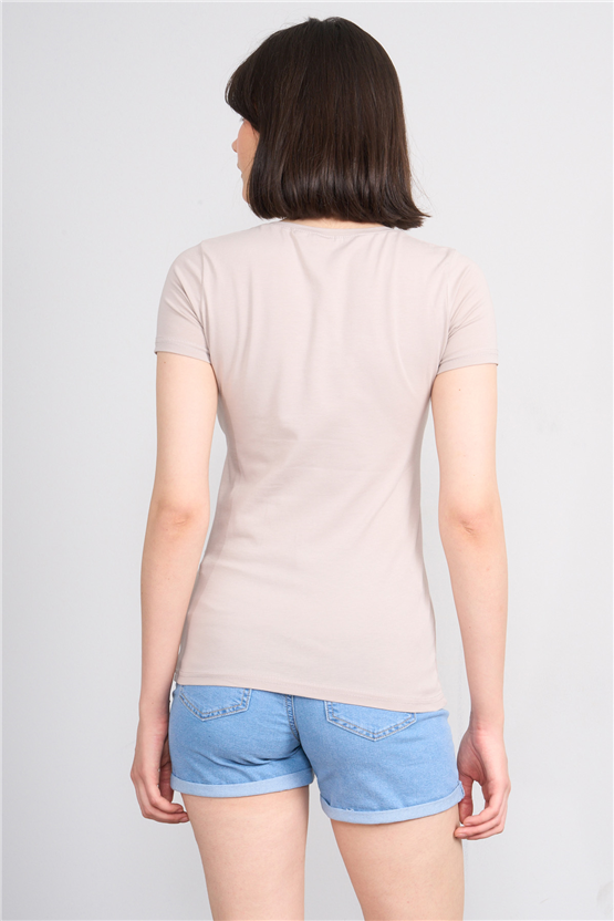 C.K Y26 8037 Pachie Byn B.Yk Basic T-shirt Tas