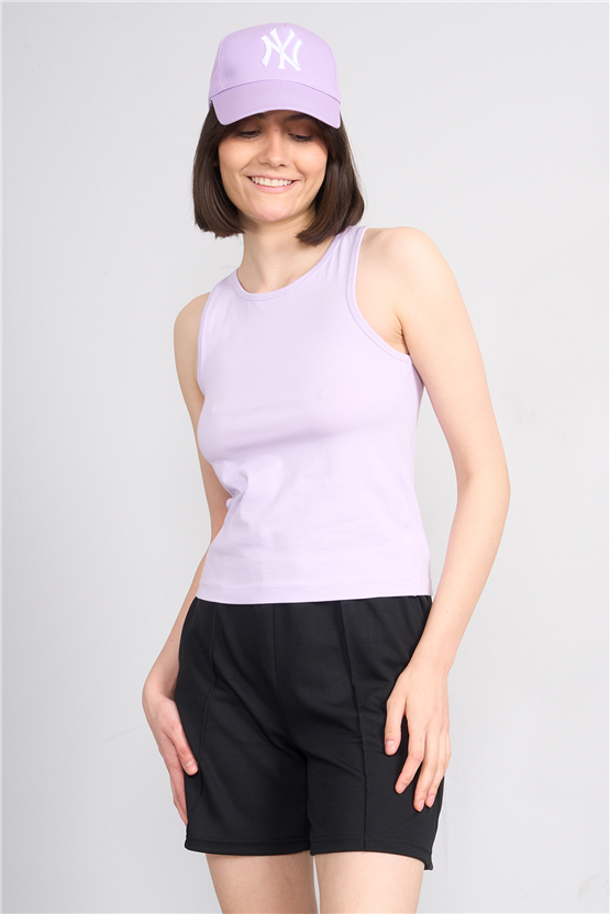 C.K Y26 8450 Fithit Byn B.Yk Kalın Askılı Rambo Atlet Lila