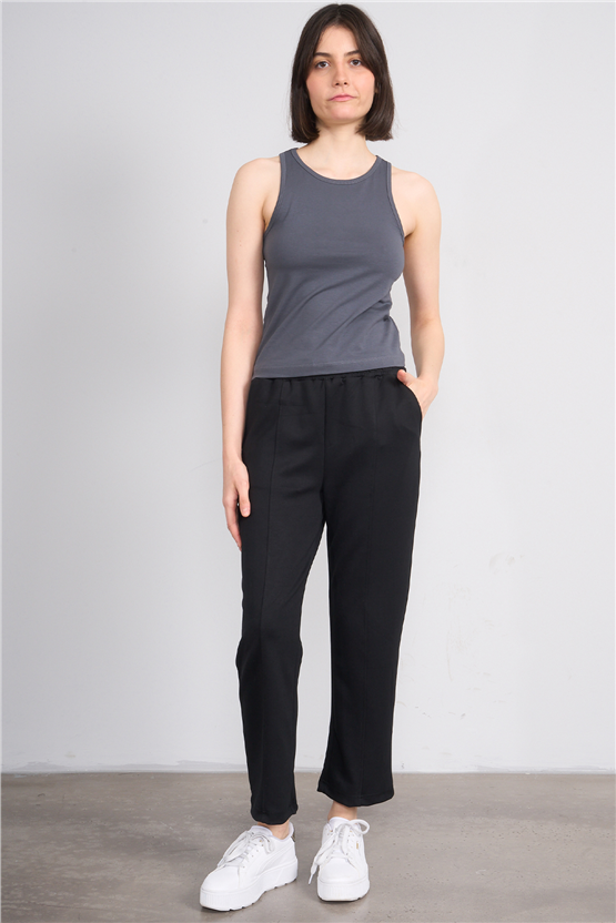 C.K Y26 8450 Fithit Byn B.Yk Kalın Askılı Rambo Atlet K.Gri