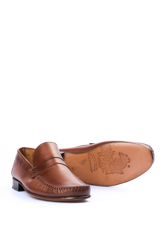 Caner 14 Taba Erkek Kösele Ayakkabı