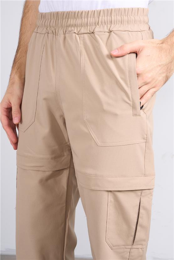 Cape Davıs 706 Bej Erkek Kargo Pantolon