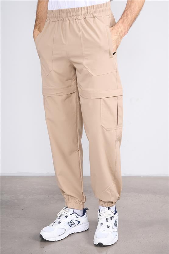 Cape Davıs 706 Bej Erkek Kargo Pantolon