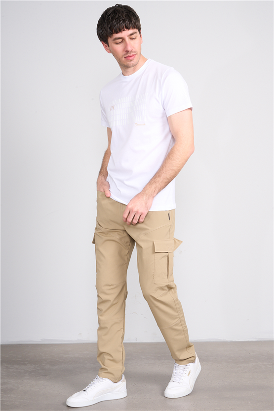 Cape Davıs 708 Bej Erkek Outdoor Pantolon