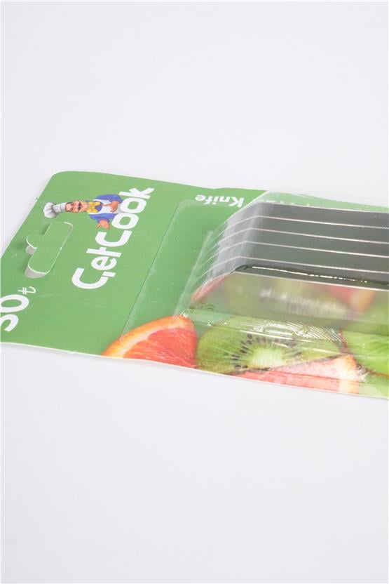 CETCOOK 6LI MEYVE BICAGI YESIL