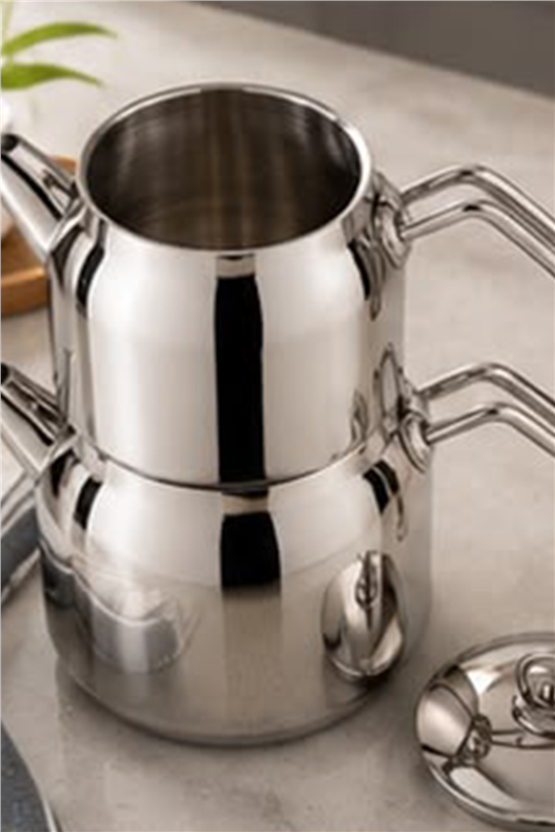 CETCOOK Elit Metal Kulp Orta Boy Çaydanlık