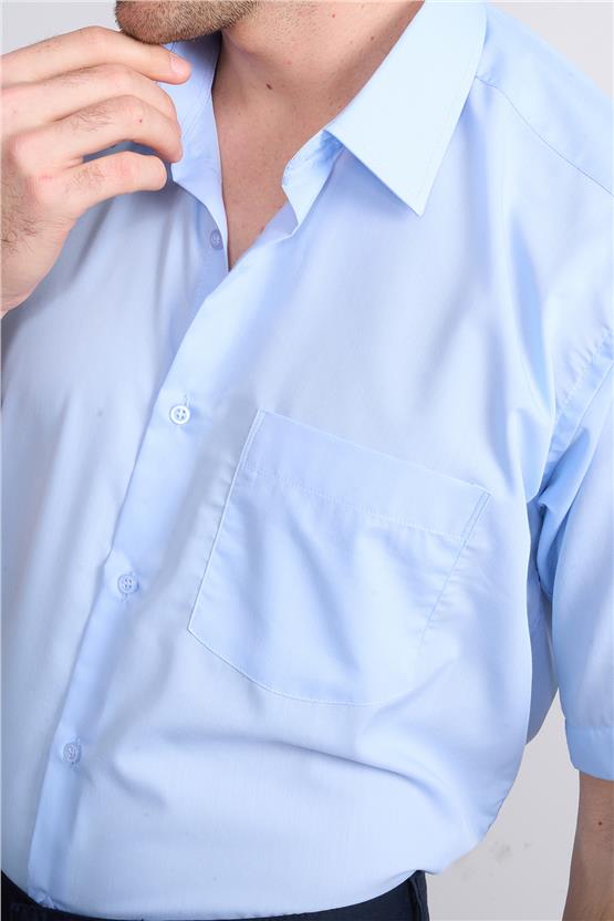 Çetinkaya 310D Mavi Gömlek Kısa Kol