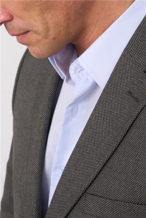 Çetinkaya 4273 Erkek 6 Drop Yünter Ceket Füme