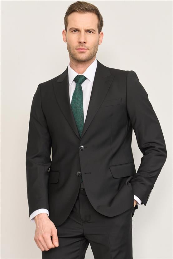 Çetinkaya Altınyıldız Slim Fit Füme Takım Elbise