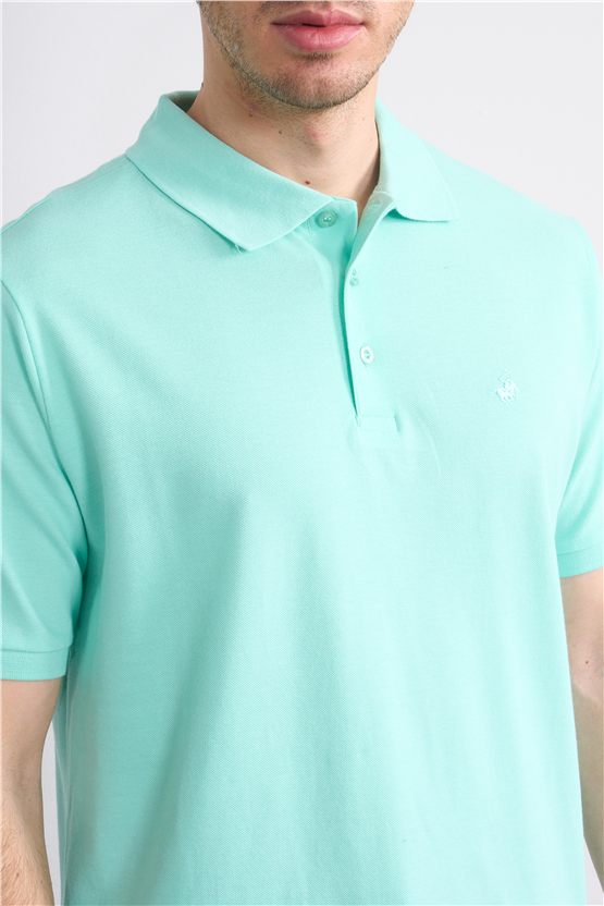 Çetinkaya Chester Polo 2742 Polo Yaka Regular Pike T-shirt Mint
