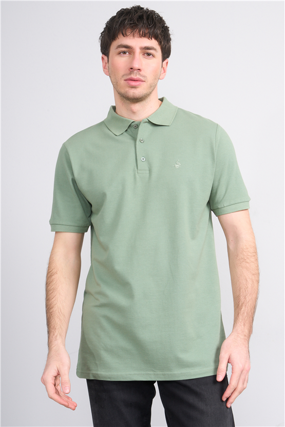 Çetinkaya Chester Polo 2742 Polo Yaka Regular Pike T-shirt Haki