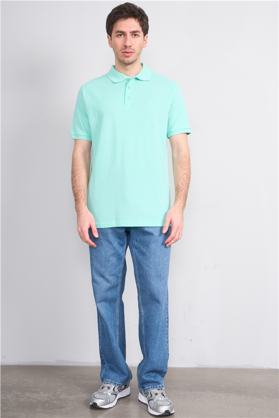 Çetinkaya Chester Polo 2742 Polo Yaka Regular Pike T-shirt Mint
