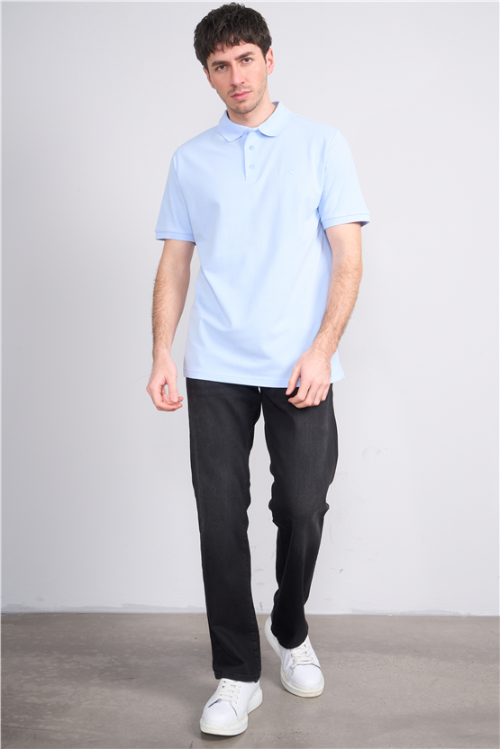 Çetinkaya Chester Polo 2742 Polo Yaka Regular Pike T-shirt Bebe Mavi