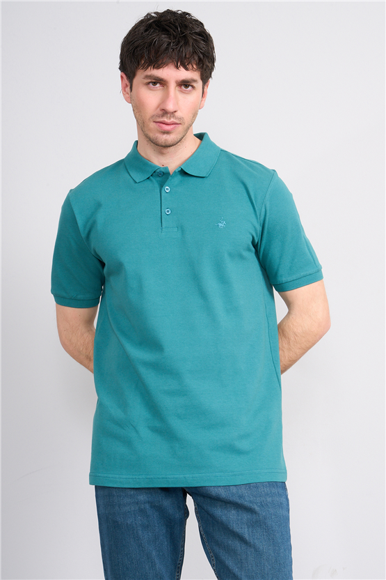 Çetinkaya Chester Polo 2742 Polo Yaka Regular Pike T-shirt Petrol